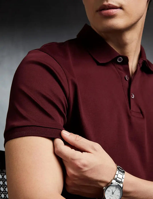 Maroon Premium Polo T-Shirt