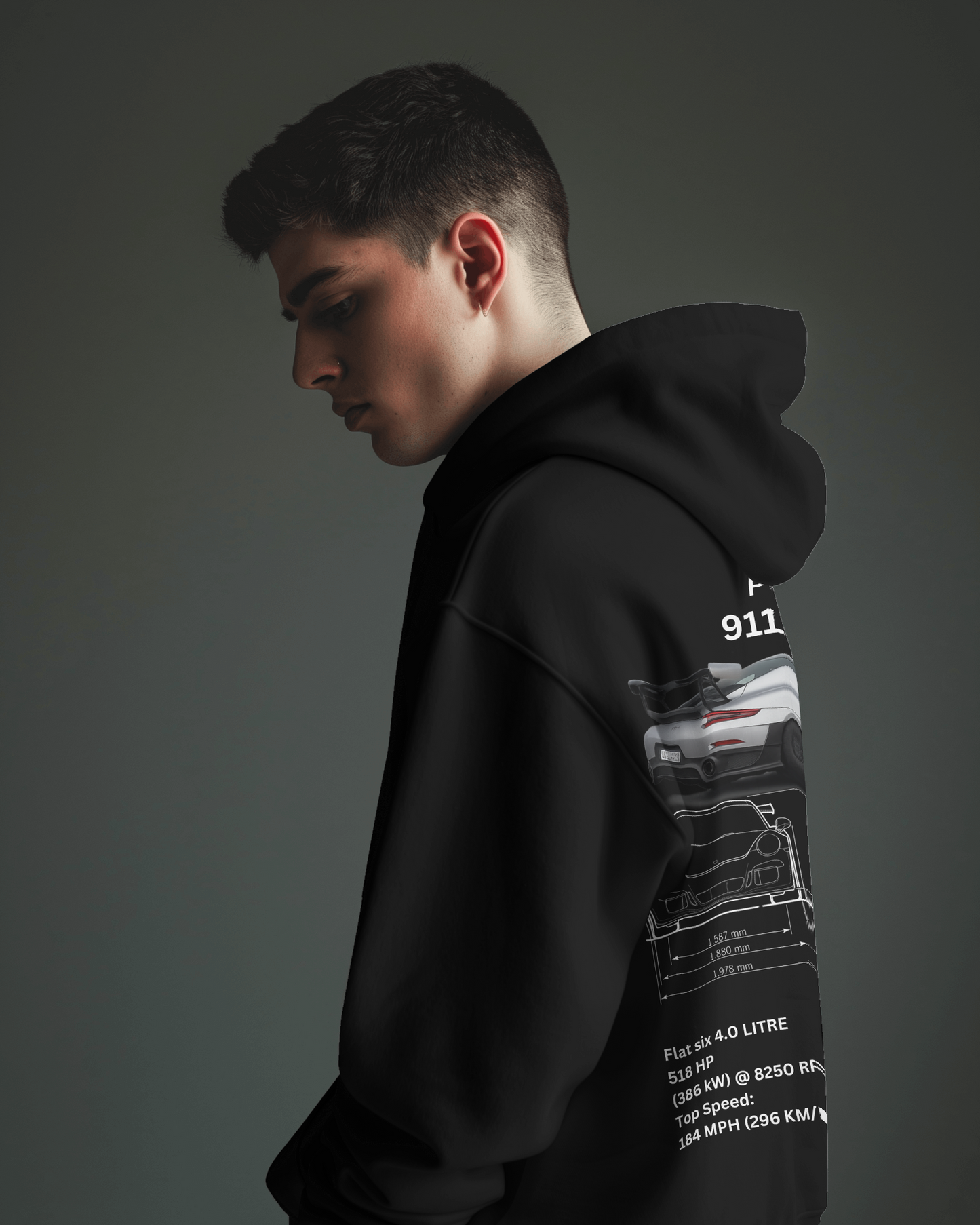 Porsche 911 GT3 RS - Legacy in Motion Hoodie