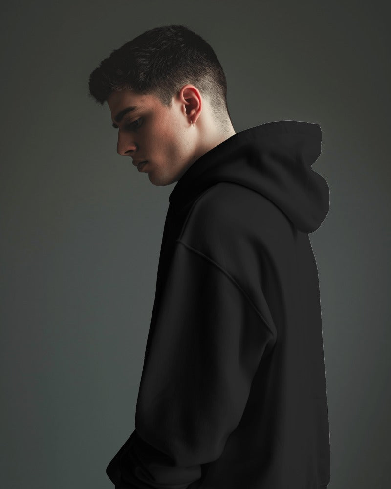 Evo Vogue Elite: 500 GSM Oversized Hoodie – Embrace Timeless Luxury in Your Villain Era