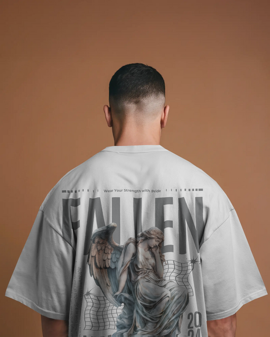 Evo Vogue “Belle Époque Muse” Double-Sided Printed Oversized Tee – Limited Edition | 100% Pure Imported Premium Cotton