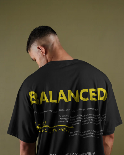 Balanced Oversized T-Shirt