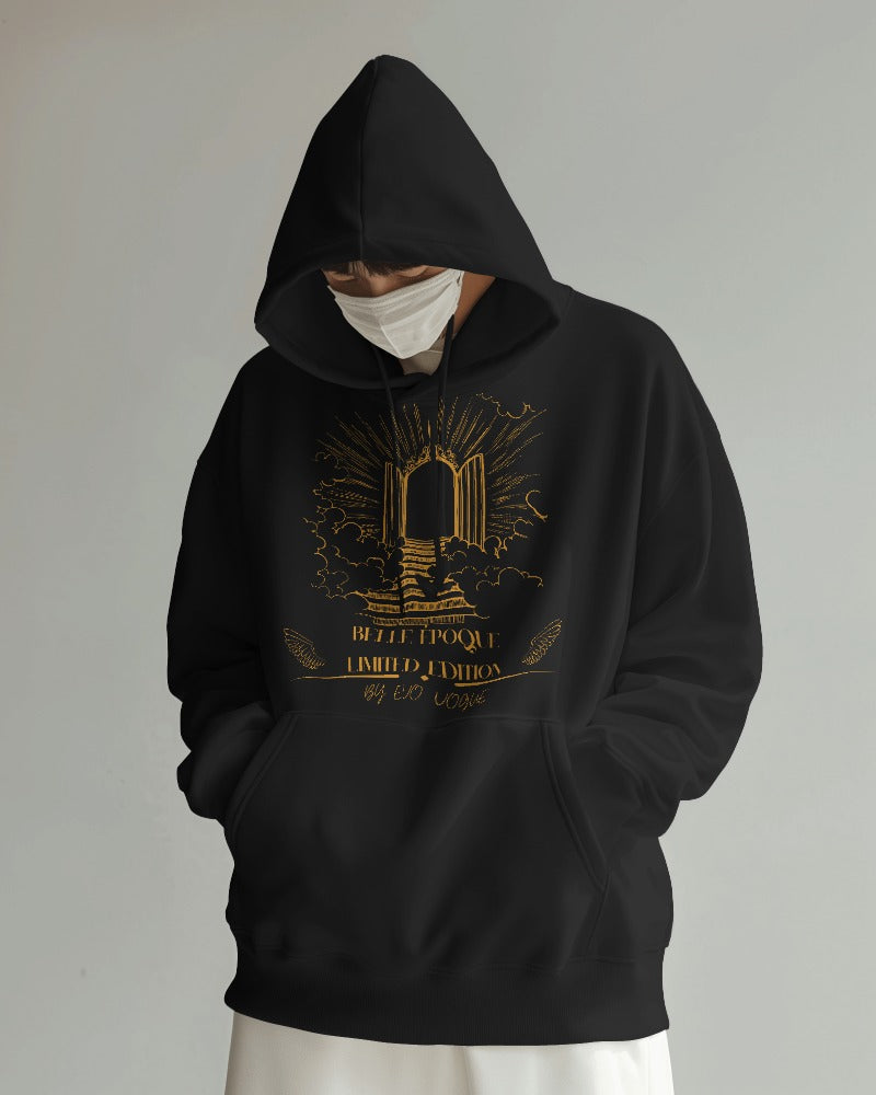 Evo Vogue Belle Époque 500 GSM Premium Heavyweight Oversized Hoodie | Limited Edition