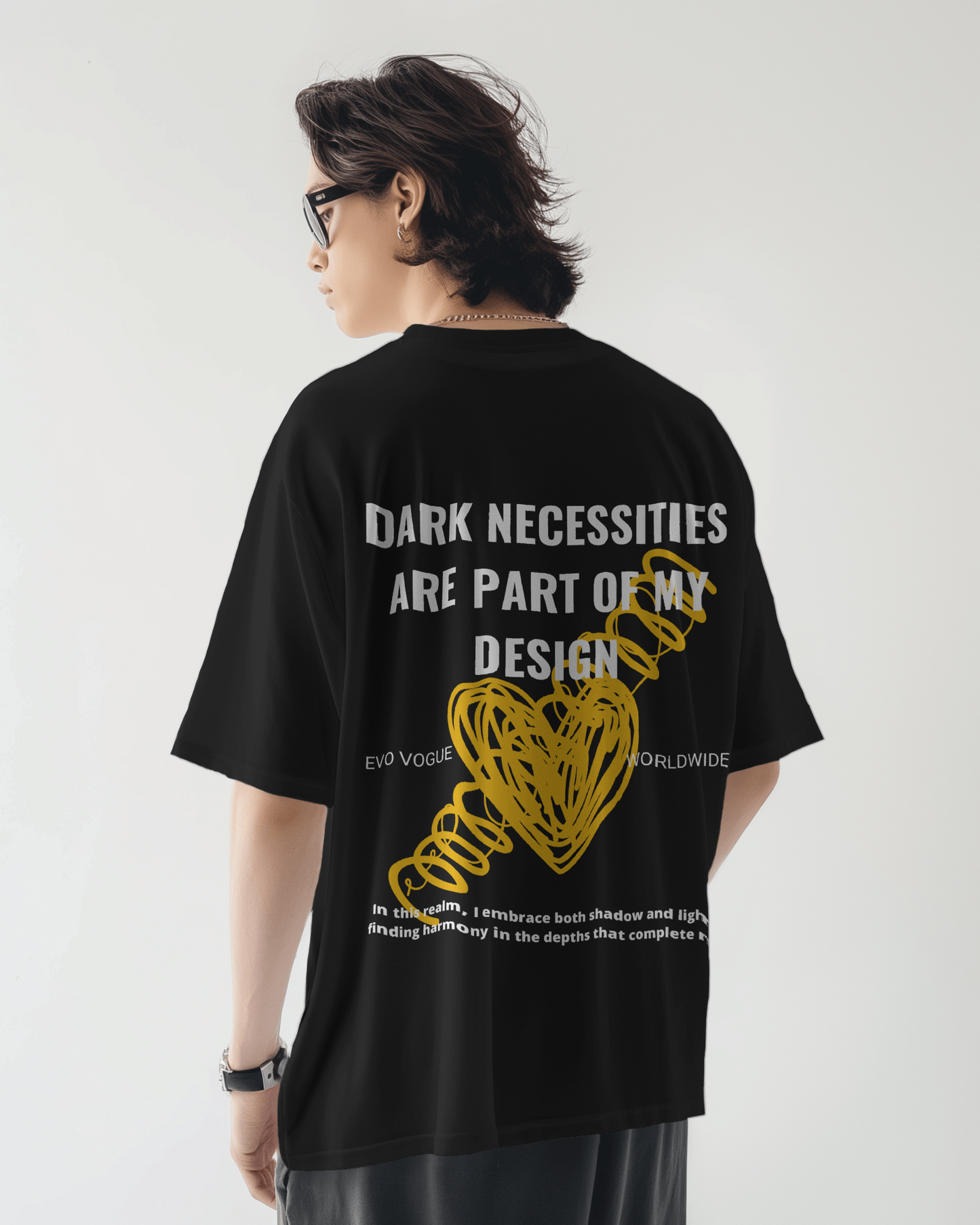 Dark Necessities Oversized T-Shirt
