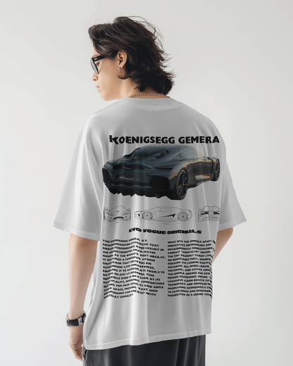 Gemera Grandeur - Oversized Graphic Tee