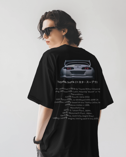 Toyota Supra: Legacy in Motion Oversized T-Shirt