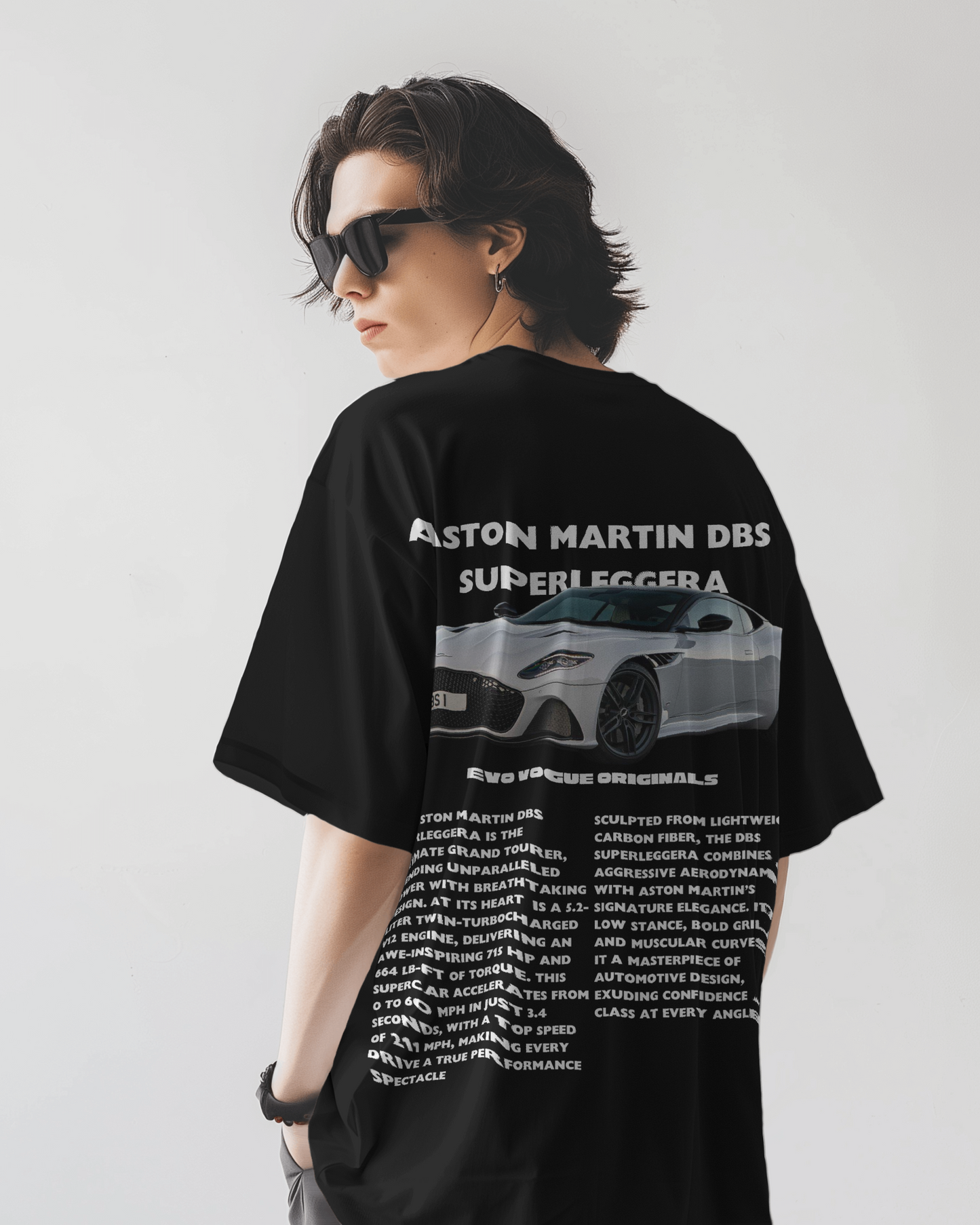 Aston Martin DBS Superleggera Oversized T-Shirt
