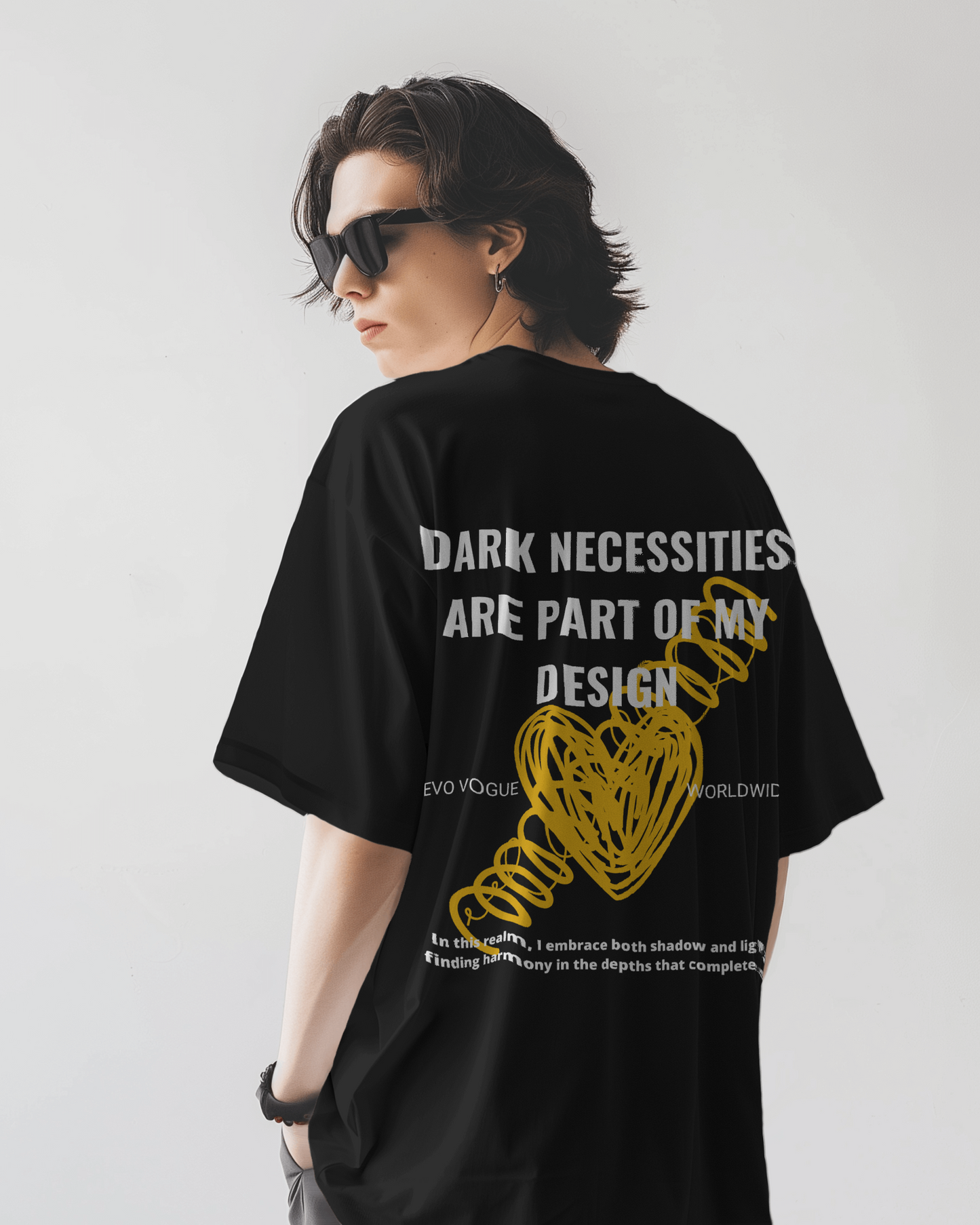 Dark Necessities Oversized T-Shirt