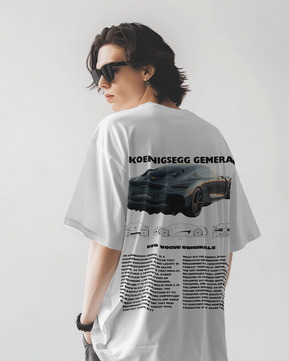 Gemera Grandeur - Oversized Graphic Tee