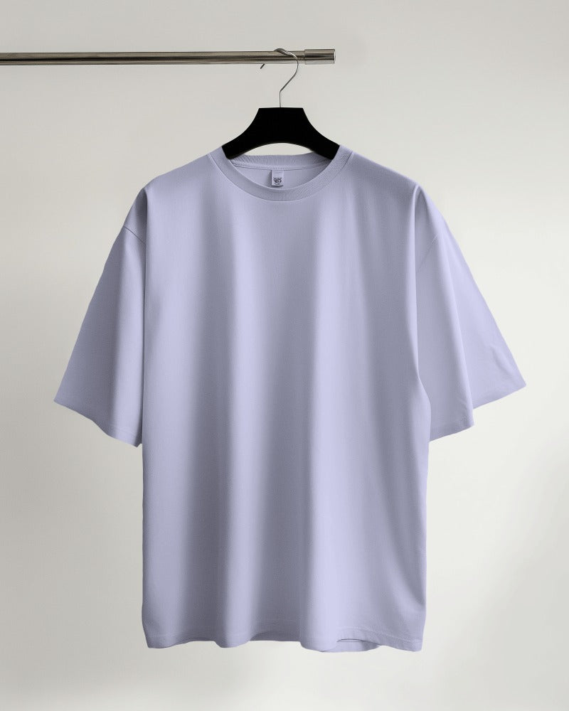 Evo Vogue Premium Oversized T-Shirt | Lavender | Trendy and Tranquil