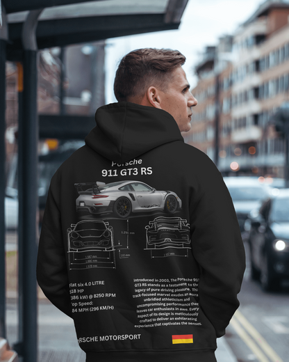 Porsche 911 GT3 RS - Legacy in Motion Hoodie