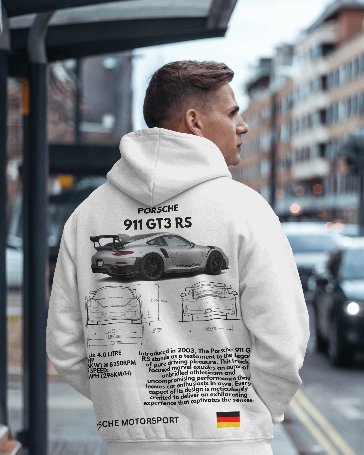 Porsche 911 GT3 RS - Legacy in Motion Hoodie