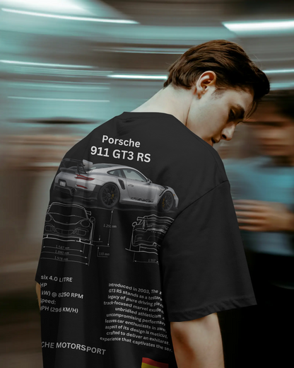 "Porsche 911 GT3 RS" Oversized T-Shirt