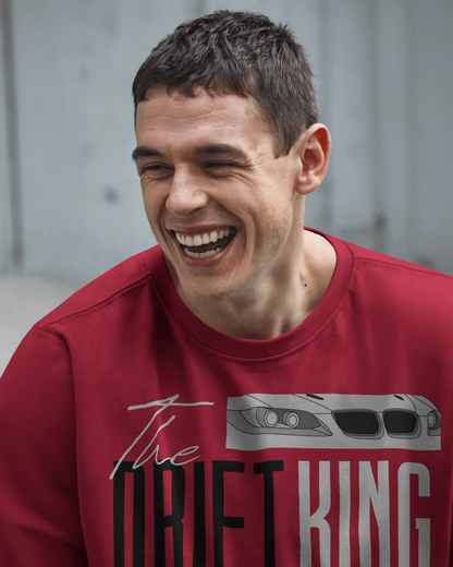 The Drift King Oversized Racing Graphic T-Shirt – Evo Vogue Motorsport Edition