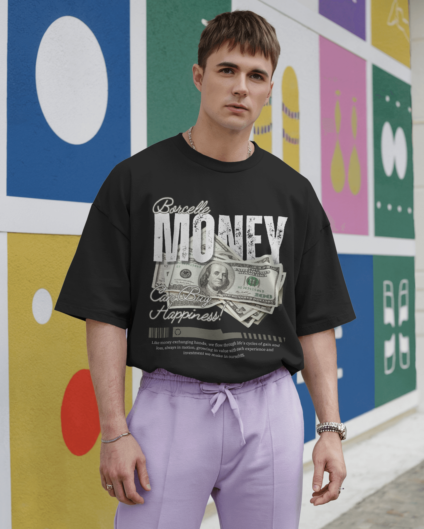 Borcelle Money Oversized T-Shirt