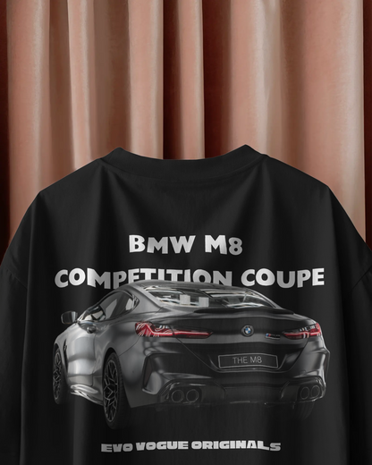 Evo Vogue “Velocity Edition” Double-Sided Printed BMW M8 Competition Oversized Tee