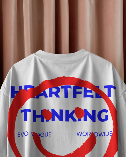 Heartfelt Thinking - Premium Oversized T-Shirt